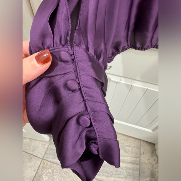 NYC Design Large Purple Embellished Top - Picture 6 of 7